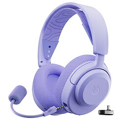 SteelSeries 61692 ゲーミングヘッドセット Arctis Nova 3P Wireless(PlayStation対応) ラベンダー ［ワイヤレス（Bluetooth＋USB-C） /両耳 /ヘッドバンドタイプ］ 61692
