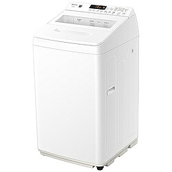 Hisense(ハイセンス) 全自動洗濯機 ホワイト HW-G70XL-W ［洗濯7.0kg /上開き /簡易乾燥(送風機能)］ HWG70XLW 【お届け日時指定不可】｜ソフマップ　デジタルコレクション