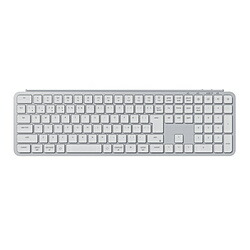 キークロン キーボード B6 Pro 日本語かななし シルバー B6P-K14Z-JIS ［有線・ワイヤレス /Bluetooth・USB-A＋USB-C］ B6PK14ZJIS