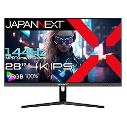 JAPANNEXT JN-IPS28G144U ゲーミングモニター   ［28型 /4K(3840×2160） /広広とした］ JNIPS28G144U