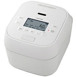 【中古】TOSHIBA(東芝) 〔展示品〕 炊飯ジャー 炎匠炊き グランホワイト RC-10HGW(W) ［5.5合 ／圧力IH］【291-ud】