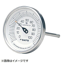 佐藤計量器製作所 バイメタル温度計BMーT型　BMT90S8 BMT90S8