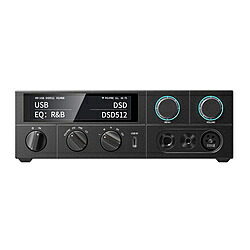 FiiO(フィーオ) USB DAC内蔵ヘッドホンアンプ Black FIO-K15-B ［ハイレゾ対応 /DAC機能対応］ FIOK15B