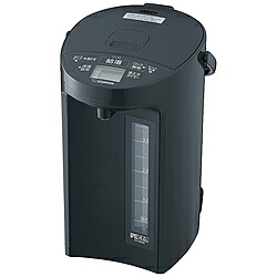 ZOJIRUSHI(象印マホービン) VE電気まほうびん 優湯生 ソフトブラック CV-GD40 ［4.0L /蒸気セーブ機能つき］ CVGD40｜ソフマップ　デジタルコレクション