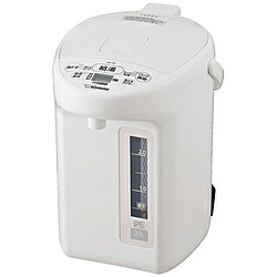 ZOJIRUSHI(象印マホービン) VE電気まほうびん 優湯生 ホワイト CV-TF30 ［3.0L /蒸気セーブ機能つき］ CVTF30