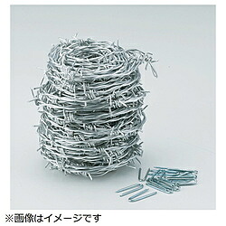 トラスコ中山 荊棘線 1．6mmX100m TUW16100 TUW16100 DIY・工具-有刺鉄線