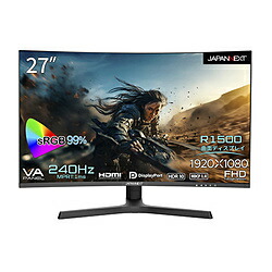 【中古】JAPANNEXT 〔展示品〕 JN-27VCG240FHDR-HSP【291-ud】