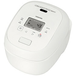 TOSHIBA(東芝) 炊飯ジャー　東芝真空IH 炎匠炊き ミルキーホワイト RC-10RXA-W ［5.5合 /IH］ RC10RXAW