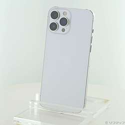 【中古】Apple(アップル) iPhone13 Pro Max 256GB しろがね色 MLJ93J／A SIM無償性【291-ud】