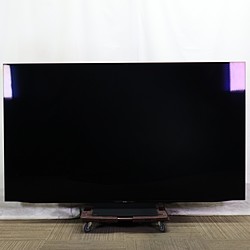 【中古】SHARP(シャープ) 〔展示品〕 有機ELテレビ AQUOS ブラック 4T-C77GQ1 ［77V型 ／Bluetooth対応 ／4K対応 ／BS・CS 4Kチューナー内蔵 ／YouTube対応］【291-ud】