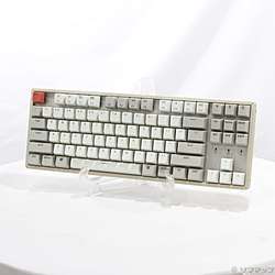 【中古】キークロン Keychron K8 赤軸 ホットスワッブ バックライト非搭載 アルミフレーム【291-ud】