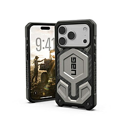 UAG iPhone 17 Pro用 入れもの MagSafe相応う MONARCH PRO  チタン UAG-IPH25MA-PMS-TI UAG-IPH25MA-PMS-TI