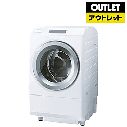 TOSHIBA(東芝) ドラム式洗濯乾燥機 ZABOON グランホワイト TW-127XP4R(W) [洗濯12.0kg /乾燥7.0kg /ヒートポンプ乾燥 /右開き]【生産完了品】 *TW127XP4RW 【お届け日時指定不可】 [振込不可]｜ソフマップ　デジタルコレクション