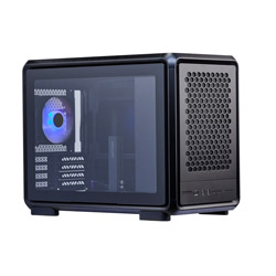 冷房装置御師匠さん マイコン入れもの [Micro ATX /Mini-ITX] MasterFrame 400 Mesh 黒いこと MF400M-KHNN-S00 MF400MKHNNS00 PCパーツ-PCケース・筐体-パソコン・周辺機器