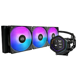 クーラーマスター 水冷CPUクーラー 120mmファンｘ3 [LGA1851/1700/1200/1156/1155/1151/1150・AM5/AM4] MasterLiquid Core Nex Digital 360 Black ARGB ブラック MLX-D36M-A18PA-RD MLXD36MA18PARD｜ソフマップ　デジタルコレクション
