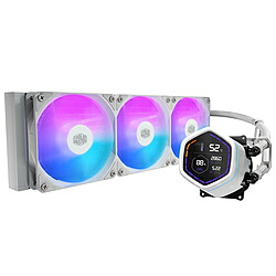 クーラーマスター 水冷CPUクーラー 120mmファンｘ3 [LGA1851/1700/1200/1156/1155/1151/1150・AM5/AM4] MasterLiquid Core Nex Digital 360 White ARGB ホワイト MLX-D36M-A18PW-RD MLXD36MA18PWRD｜ソフマップ　デジタルコレクション