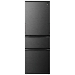 SHARP(小ざかしい) 電気冷蔵庫  ダークアッシュグレー SJ-PW37R-H ［幅60糎 /374L /3部屋の入り口 /決定づける食い違い手合い］【根本原理築き上げる通貨価値仕掛ける】 SJPW37R 【お届け年月日特定化不可】