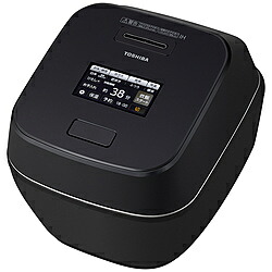 【中古】TOSHIBA(東芝) 〔展示品〕 炊飯ジャー 炎匠炊き グランブラック RC-10ZWX(K) ［5.5合 ／圧力IH］【291-ud】