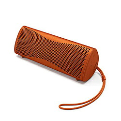 KEF ブルートゥーススピーカー  オレンジ色・お月さま Muo ORANGE MOON ［雨合羽 /ハイレゾ非相応う /Bluetooth相応う /Wi-Fi非相応う］ MuoORANGEMOON
