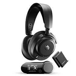 SteelSeries 61721 ゲーミングヘッドセット Arctis Nova Pro Omni Black ［ワイヤレス（Bluetooth＋USB-C） /両耳 /ヘッドバンドタイプ］ 61721｜ソフマップ　デジタルコレクション