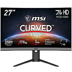 【中古】MSI(エムエスアイ) 〔見せびらかす品〕 G27C6P E2【291-ud】