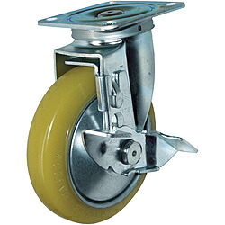 ハンマーキャスターセールス Sシリーズ自在SP付ウレタンB車150mm　413SURB150BAR01 413SURB150BAR01