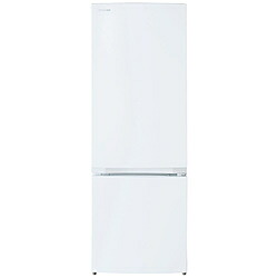 【中古】TOSHIBA(東芝) 〔見せびらかす品〕 電気冷蔵庫 BSつづき物 セミマットホワイト GR-W17BS-W ［幅47.9珊 ／170L ／2部屋の入り口 ／右車のドア手あい ／2024年］【291-ud】