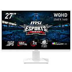 【中古】MSI(エムエスアイ) 〔見せびらかす品〕 MAG 274QRFW【291-ud】