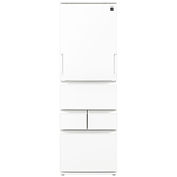SHARP(せつ然たる) 電気冷蔵庫  シルキーマットホワイト SJ-XW41R-W ［幅60珊 /408L /5部屋の入り口 /働き掛けるくい違い手合い］【基本原理据え付ける通貨価値書き割り】 SJXW41R 【お届け年月日任ずる不可】