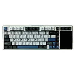 AULA ゲーミングキーボード AULA L99 画面付き添い人(Raindrop Swtich・英語申し合わせ) Grey L99JRD-GB ［有線・無線電話 /Bluetooth・USB］ L99JRD-GB