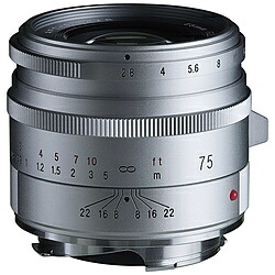 VOIGTLANDER カメラレンズ APO-SKOPAR 75mm F2.8 VM シルバー ［ライカM /単焦点レンズ］ APO_SKOPAR75MMF2.8VM [代引不可]｜ソフマップ　デジタルコレクション