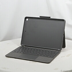 【中古】logicool(ロジクール) Combo Touch Keyboard Case 10.2iniPad用 iK1057BKA 黒鉛【291-ud】