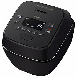 TOSHIBA(東芝) 炊飯ジャー 炎匠炊き グランブラック RC-10SGA-K ［5.5合 /翦断応力IH］ RC10SGAK