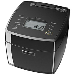 MITSUBISHI(三菱) 炊飯器 炭炊釜 黒曜 NJ-VL18J-B ［1升 /IH］ NJVL18JB｜ソフマップ　デジタルコレクション