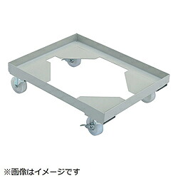 トラスコ中山 箱手押し車 内寸550X390 ナイロン車 自在S付X2 B3BS B3BS