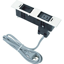 スガツネ工業 スガツネ工業 デスクトップマルチタップDML型（210－020－486） DML－PB－WT DMLPBWT