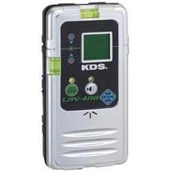 ムラテックKDS KDS 防滴レーザーレシーバーリアルグリーン LRV-4RG LRV4RG