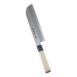 青木切れ物製造所 堺孝行 料理人和ごはん炊き 銀三鋼 鎌型薄刃 24糎 ＜ASE05057＞ ASE05057