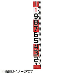 TJMひな型 タジマ シムロンロッド－120長さ 10m／後押し遣りかた 1mアカシロ／紙函 SYR-10WK SYR10WK