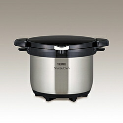THERMOS(サーモス) 真空保温調理器 「シャトルシェフ」（3.0L）　KBG-3000-CS クリアステンレス KBG3000