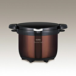THERMOS(サーモス) 無意味さ保温膳立て器 「シャトル料理人」（3.0L） KBG-3000-CBW せつ然たる赤銅色 KBG3000