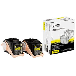 EPSON(エプソン) 【純正トナー】 LPC3T33YPV　環境推進トナー（イエロー・2本パック　Mサイズ） LPC3T33YPV