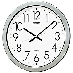 SEIKO 防湿・防塵型掛け時計　KH407S KH407S [振込不可]