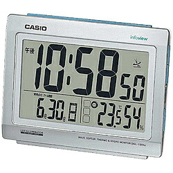 CASIO(カシオ) 電波目覚まし時計　DQL-130NJ-8JF DQL130NJ8JF 【864】 [振込不可]