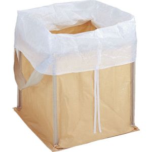 【トラスコ TRUSCO】 トラスコ 回収袋 自立型タイプ 450L 白カバー付 RJ-301