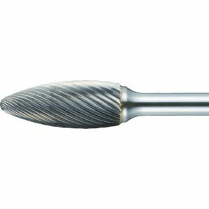 【トラスコ TRUSCO】 トラスコ TB51C127SL150 超硬バー 楕円型 Φ12.7×刃長32×軸6 ロング シングル TRUSCO