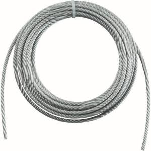 【トラスコ TRUSCO】 トラスコ 手動ウインチ用ワイヤーΦ6×20m用 切りっ放し WW6-20