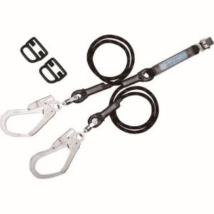 【藤井電工 FUJIIDENKO】 藤井電工 THL-2-GB93SV-33-BK-2R23-BP ツヨロン ハーネス用ランヤード ツインGブレード TUYORON