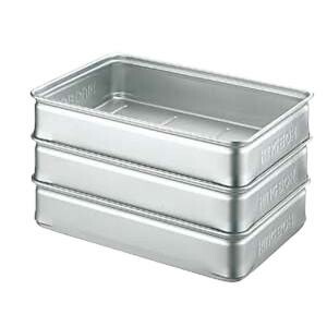 中尾アルミ製作所　2個セット　キングボックス　KING BOX 特大　手付き 楽天市場】【中尾アルミ製作所】ナカオ キングBOX 手付 大 80 中尾