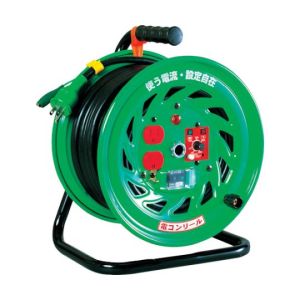 【日動工業 NICHIDO】 日動工業 FC-EB32 電流コントロールリール 漏電保護専用ブレーカー付 30m